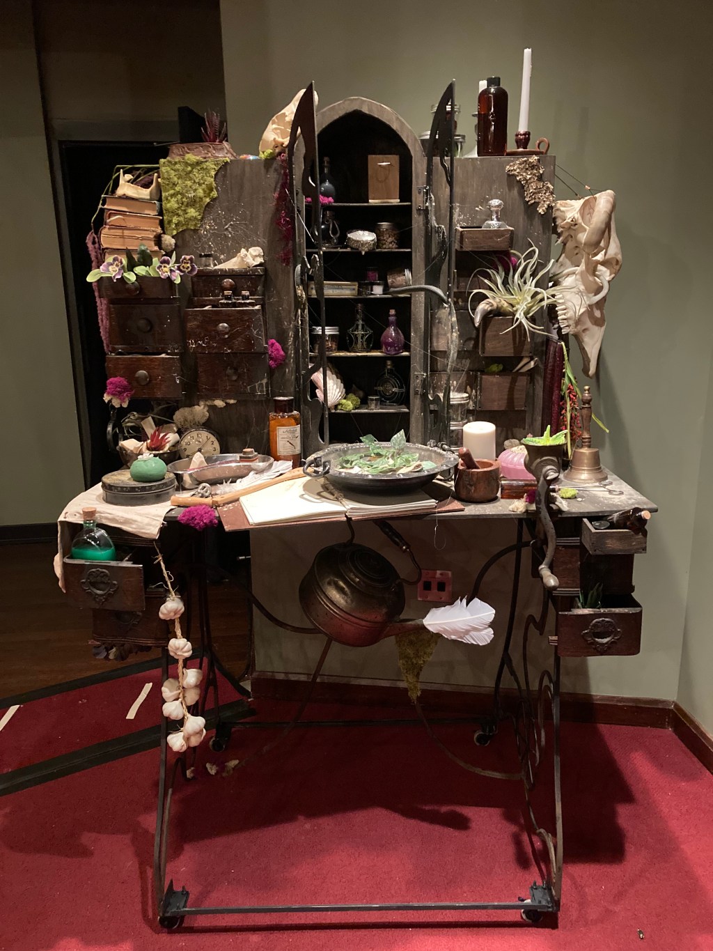 Grandma Addams’ Apothecary&nbsp;Cart